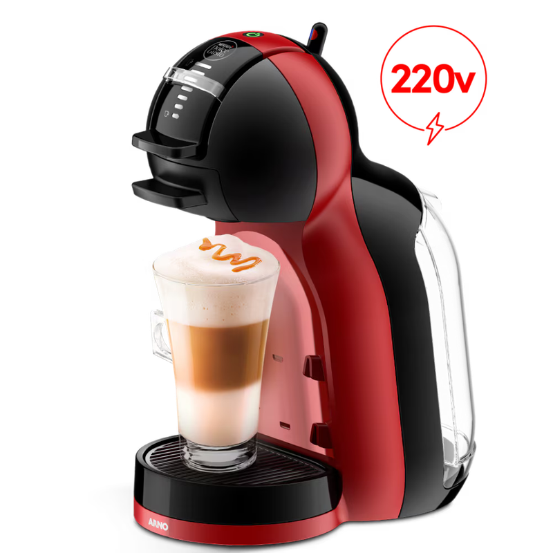 Cafeteira NESCAFÉ Dolce Gusto Mini Me Vermelha — visão frontal